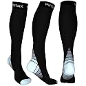 Physix Gear Compression Socks 20-30 mmHg - Men &amp; Women - Running, Nurses, Shin Splints, Flight, Travel