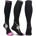 Physix Gear Compression Socks 20-30 mmHg - Men &amp; Women - Running, Nurses, Shin Splints, Flight, Travel