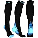 Physix Gear Compression Socks 20-30 mmHg - Men &amp; Women - Running, Nurses, Shin Splints, Flight, Travel