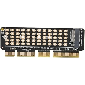 pi piplus m2 ngff nvme ssd to pcie 30 x16x8x4 adapter for 1u2u server and low profile pc