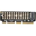 Pi+® (PiPlus®) M.2 NGFF NVMe SSD to PCIE 3.0 X16/X8/X4 Adapter for 1U/2U Server and Low Profile PC