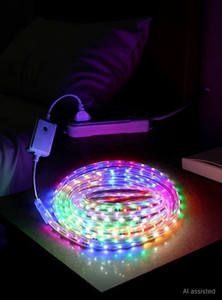 piano 1200 leds 101 m multicolor steady strip rice lights