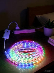 piano 1200 leds 10 m multicolor steady strip rice lights