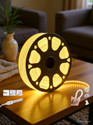 Piano 1200 LEDs 10 m Yellow Steady Strip Rice Lights