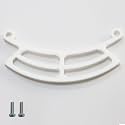 PIAOLGYI Perch for Bird Buddy Smart Bird Feeder, Accessories Compatible with Buddy Birdfeeder (White)