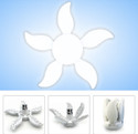 Pick Ur Needs Foldable Light Fan Led