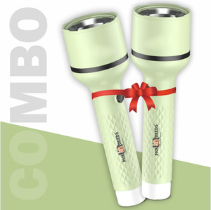 pick ur needs rechargeable torch emergency light with 4 mode light type c fast charging torch