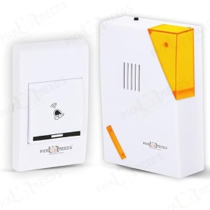 pick ur needs wireless long range doorbell easy adjustable ringtones with remote door wind chimes for multi use square