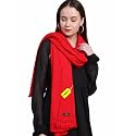Pick Ur Needs Women’s Premium Knitted Winter Soft Shawl Woolen Warm Stole with Elegant Lace Pattern &amp; Tassels For Girls