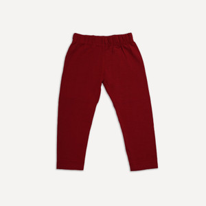 pickles legging for girls maroon pack of 1