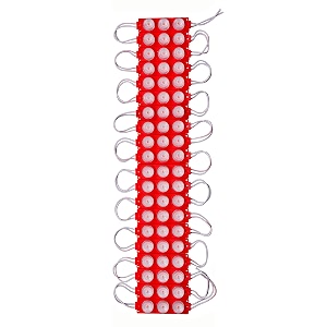doom lense 3led strip 12v waterproof led smd 3wmodule pack of 20 modulesred