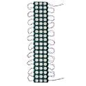 Doom Lense 3Led Strip 12V Waterproof LED SMD, 3w/Module (Pack of 20 Modules)(Green)