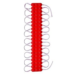 gems 3led strip 12v waterproof 5730 led smd 15wmodule pack of 20 modulesred