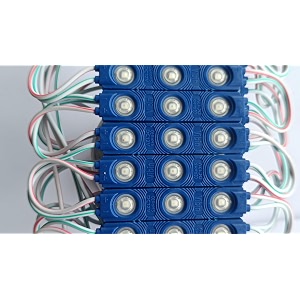 stander 3led strip 12v waterproof 5730 led smd 15wmodule pack of 20 modulesblue