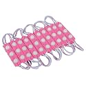 Stander 3Led Strip 12V Waterproof 5730 LED SMD, 1.5w/Module (Pack of 20 Modules)(Pink)