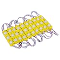Stander 3Led Strip 12V Waterproof 5730 LED SMD, 1.5w/Module (Pack of 20 Modules)(Yellow)