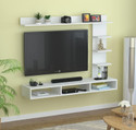 PICKWOOD Ambienc Mini Engineered Wood TV Entertainment Unit