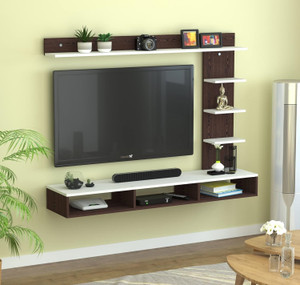 pickwood engineered wood tv entertainment unit