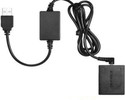 Picmaa LPE-17 Dummy battery + DC Power Bank (5V 2A) USB Adapter Cable for Canon Camera  Camera Battery Charger