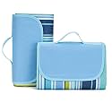 Picnic Mat Waterproof 71 x 59 inches Waterproof Sandproof Foldable Portable Outdoor Picnic Blankets Mat for Beach Camping on Grass Picnic Mat Beach Mat Foldable 1 PCS (Beach Mat)