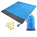 Picnic Mat Waterproof 71 x 59 inches Waterproof Sandproof Foldable Portable Outdoor Picnic Blankets Mat for Beach Camping on Grass Picnic Mat Beach Mat Foldable 1 PCS (Beach Mat)