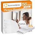SummerBrite Sticky Wall Hanging Adhesive Strips, 28Pairs, Medium, White