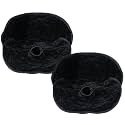 Piddle Pad Car Seat Protector for Baby and Toddler, Set of 2, Leak Free with Non-Slip Fabric on Back, Waterproof Car Seat Liner for Potty Training, Multiple Use for Car Seats and Strollers