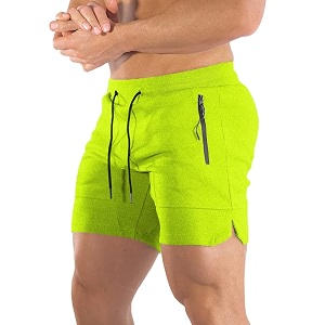 PIDOGYM Mens 5 inch Gym Workout ShortsFitted