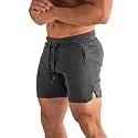 PIDOGYM Men39s 534 Gym Workout ShortsFitted Jogging