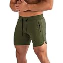 PIDOGYM Men39s 534 Gym Workout ShortsFitted Jogging