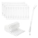 Piercing Aftercare Cotton Swabs, Disposable Saline Solution Qtips (100 Pcs)