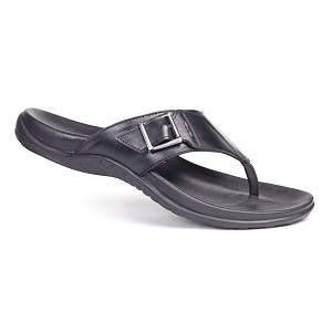 Pierre Cardin mens Pc 7001 Black Sandal