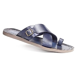 Pierre Cardin mens Pc 1017 Navy Sandal
