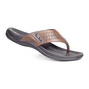 Pierre Cardin mens Pc1015 Tan Flip-Flop