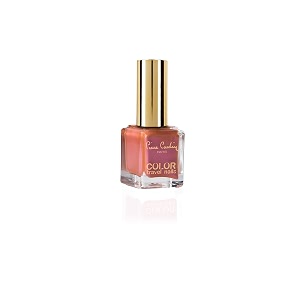 pierre cardin paris color travel nails long lasting gel nail polish fast drying perfect tenacity 99-pearly salmon to violet