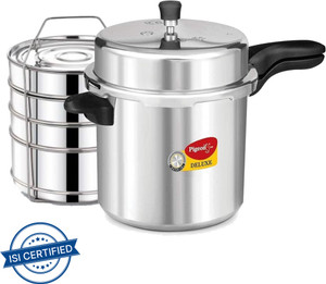 Pigeon Deluxe 12 L Cooker with Suitable