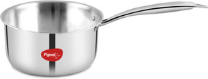 pigeon elite sauce pan 18 cm diameter 2 l capacity triply non-stick induction bottom