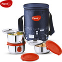 Pigeon Nutri Fresh 3 Containers Stainless Steel Office Lunch Box