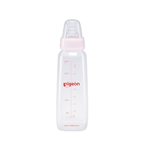 pigeon peristaltic nursing bottle kpp 240ml pink nipple l  baby bottle  natural feeding bottle for baby  bpa free  baby bottles for milk