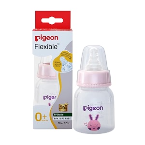 Pigeon Peristaltic Nursing Bottle RPP 50ml Pink