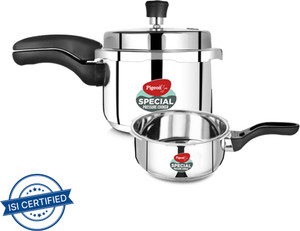 pigeon special combi 2 l 3 l induction bottom pressure cooker stainless steel