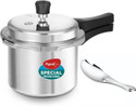 Pigeon Special Cooker with Rice Ladle, 3 L Pressure Cooker (Aluminium)