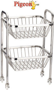 Pigeon Trolley Stainless Steel Kitchen Trolley