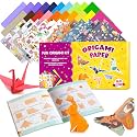 Pigipigi Kids Craft Origami Paper | 160 Pcs Origami Kit for Kids Ages 5-12