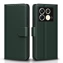 Pikkme Flip Cover for Infinix Note 40 5G Leather Finish | Inside TPU with Card Pockets | Wallet Stand and Shock Proof | Complete Protection Flip Case(Green)