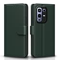 Pikkme Flip Cover for Infinix Note 50s 5G Leather Finish | Inside TPU with Card Pockets | Wallet Stand and Shock Proof | Complete Protection Flip Case (Green)