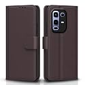 Pikkme Flip Cover for Infinix Note 50s 5G Leather Finish | Inside TPU with Card Pockets | Wallet Stand and Shock Proof | Complete Protection Flip Case (Coffee)