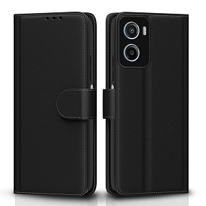 pikkme flip cover leather finish  inside tpu with card pockets  wallet stand and shock proof  complete protection flip case for moto g05black