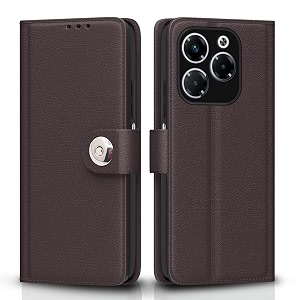 Pikkme Flip Cover Leather Finish Inside