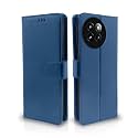 Pikkme Flip Cover Leather Finish | Inside TPU with Card Pockets | Wallet Stand and Shock Proof | Complete Protection Flip Case for Xiaomi Civi 4 Pro 5G / Xiaomi 14 Civi 5G (Blue)